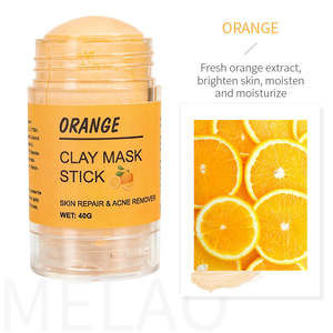Orange - Clear Skin Detoxifying - Clay Mask Stick